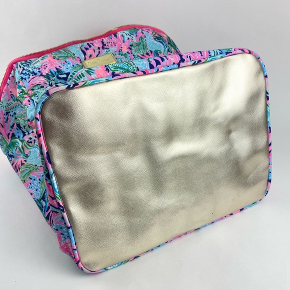 Lilly Pulitzer Mermaid Print Soft Side Wine Cooler - Picture 3 of 11